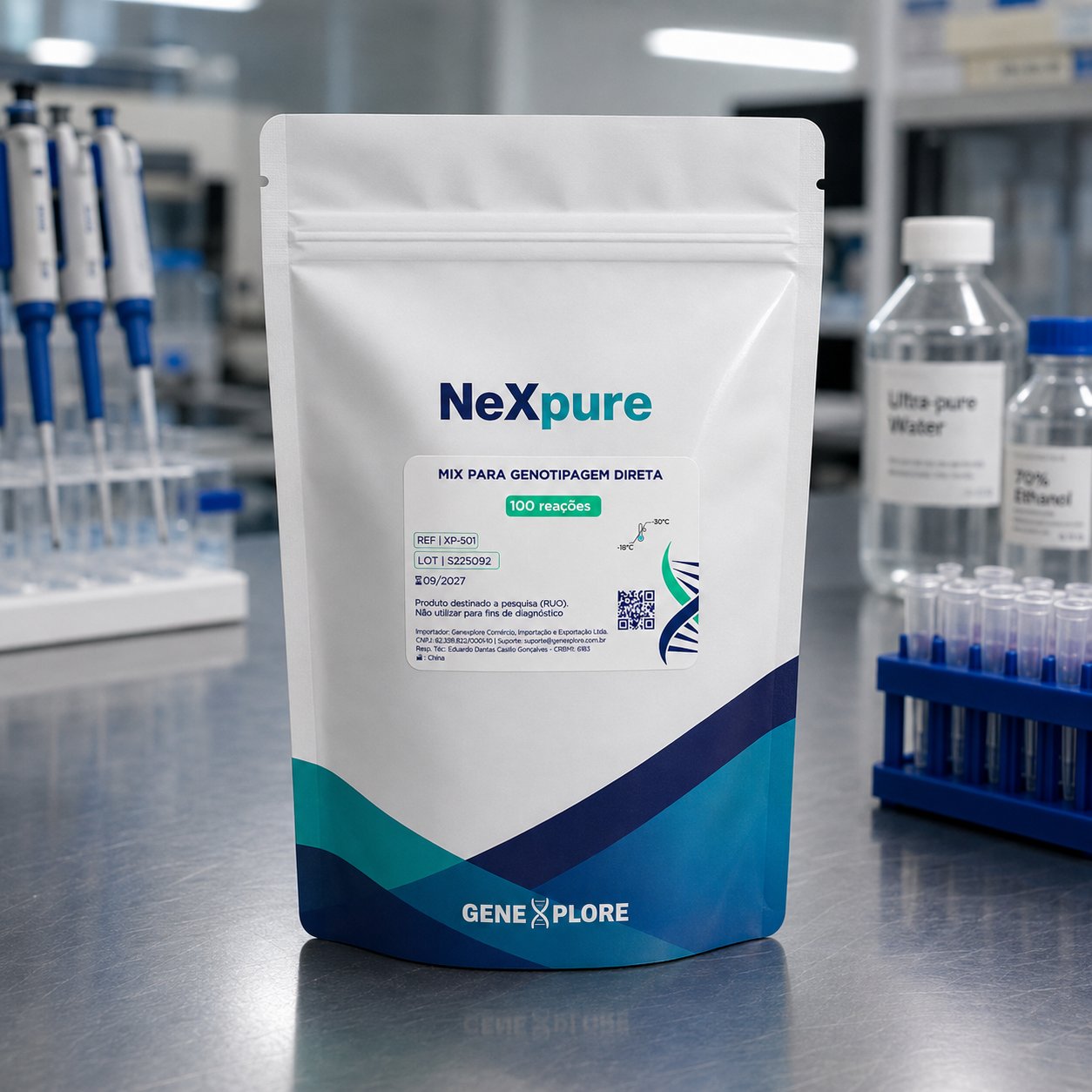 MIX PARA GENOTIPAGEM DIRETA - 100 REAÇÕES - NEXPURE