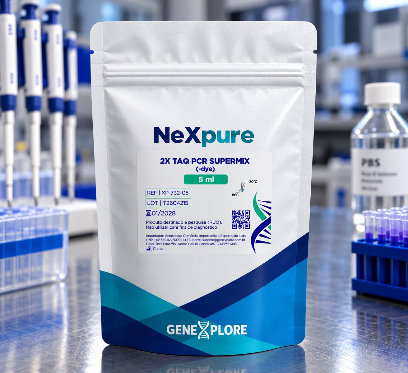 2X TAQ PCR SUPERMIX (-DYE) - 2ml - NEXPURE