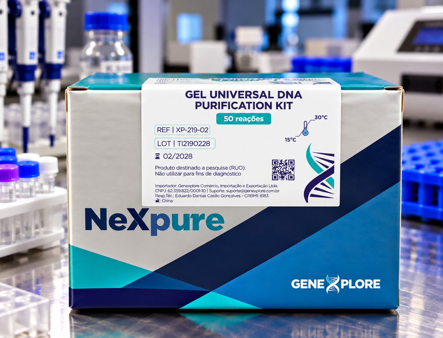 GEL UNIVERSAL DNA PURIFICATION KIT-  - C/250 PREPS - NEXPURE