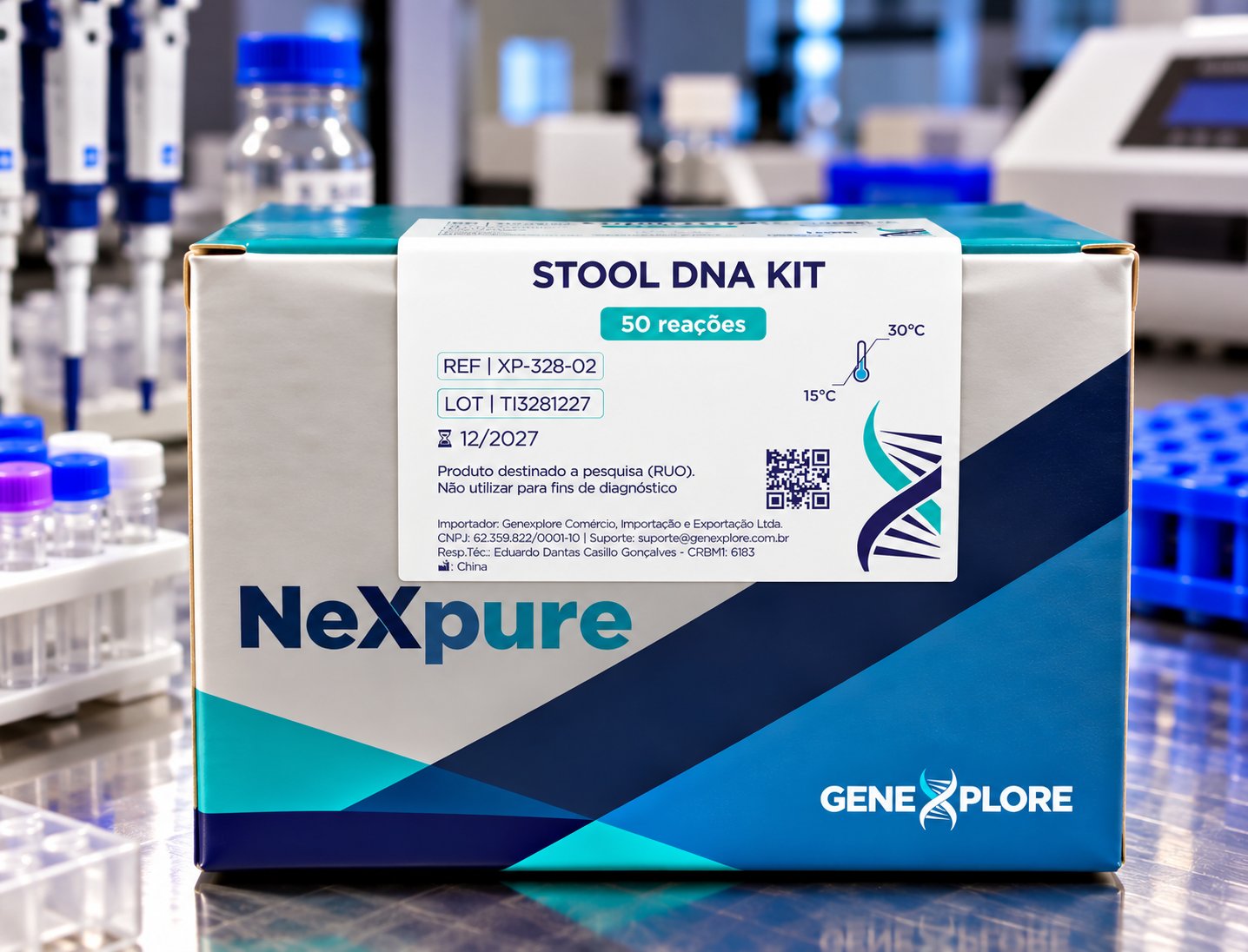 GEL UNIVERSAL DNA PURIFICATION KIT- 50 REAÇÕES - NEXPURE