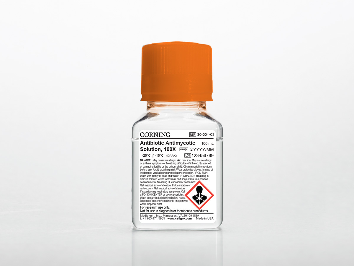 ANTIBIOTICO ANTIMICOTICO SOLUÇÃO FR C/100ML - CORNING