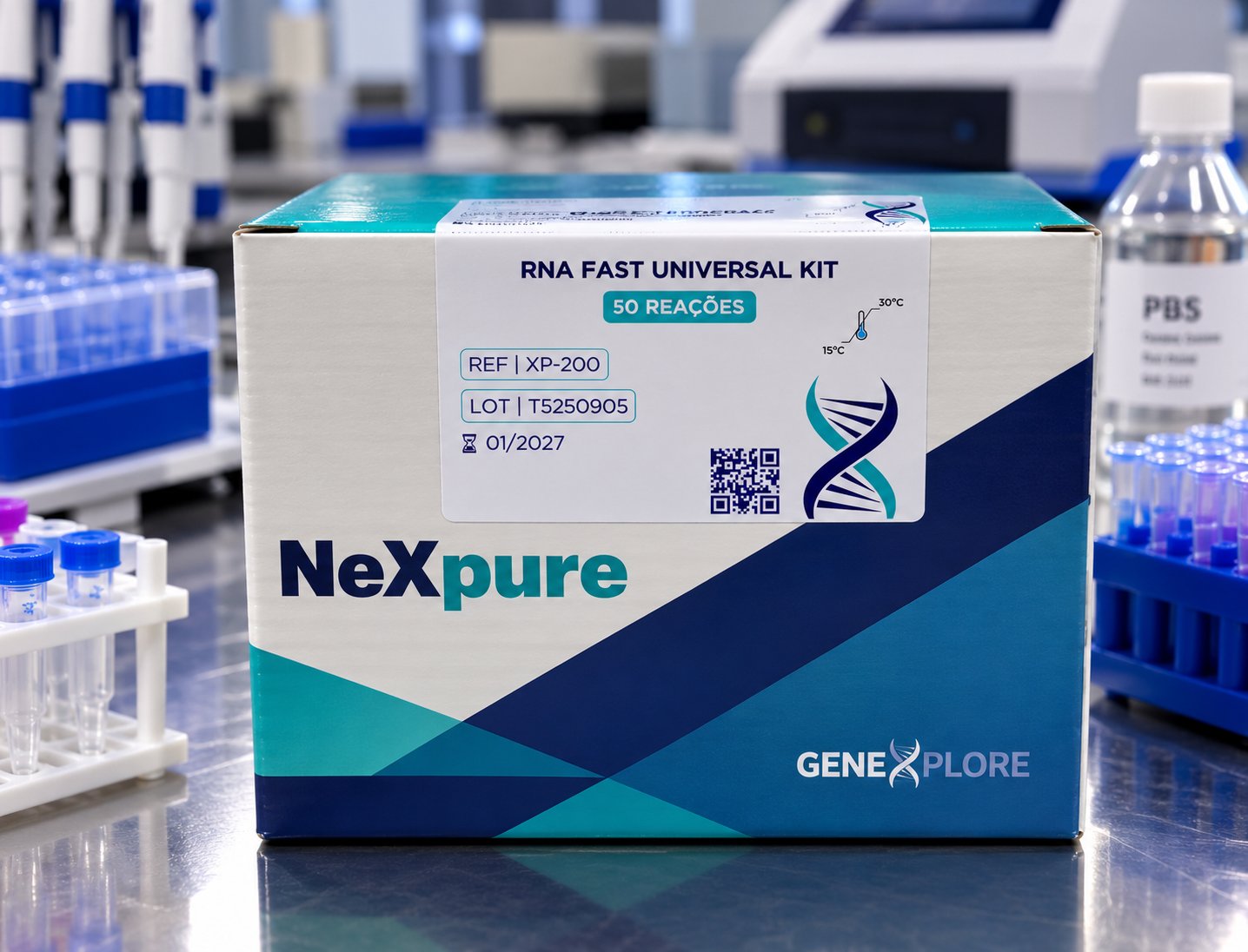 RNA FAST UNIVERSAL KIT - 50 REAÇÕES - NEXPURE