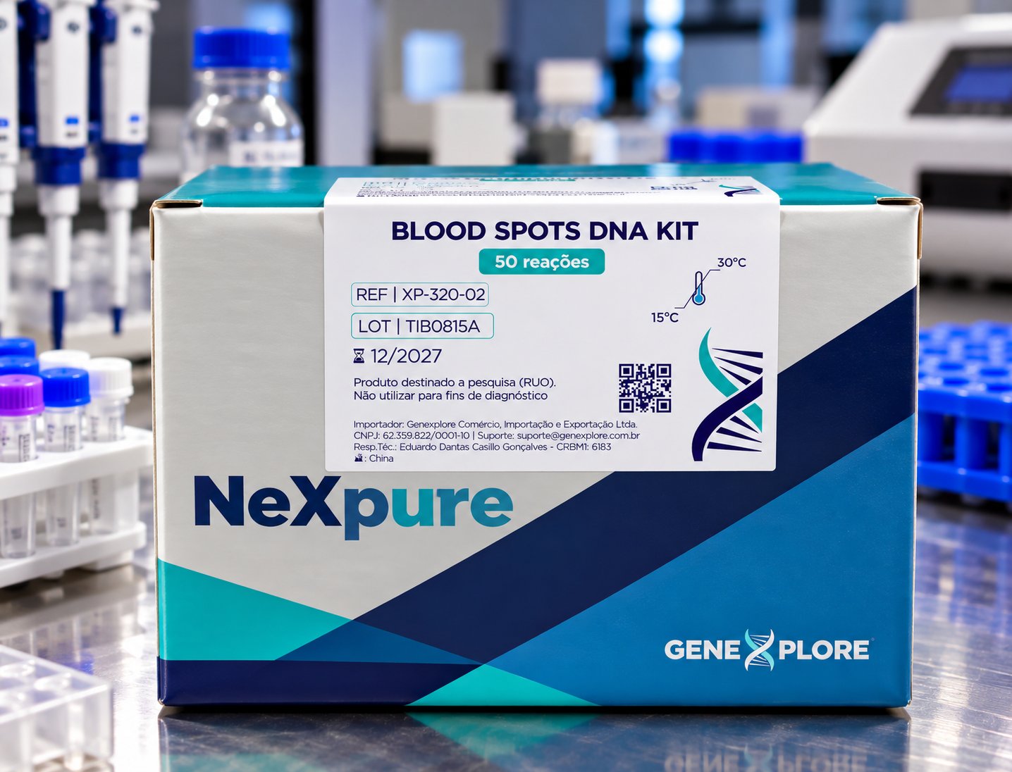 BLOOD SPOTS DNA KIT - 50 PREPS - NEXPURE