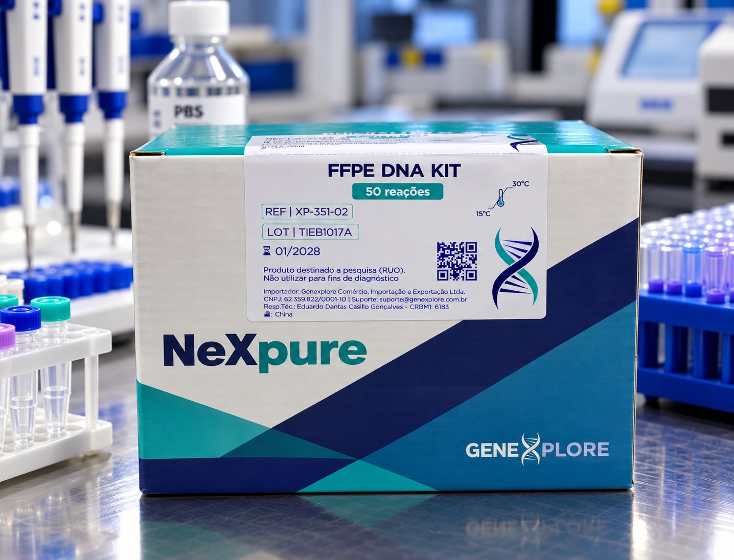 FFPE DNA KIT - 50 REAÇÕES - NEXPURE