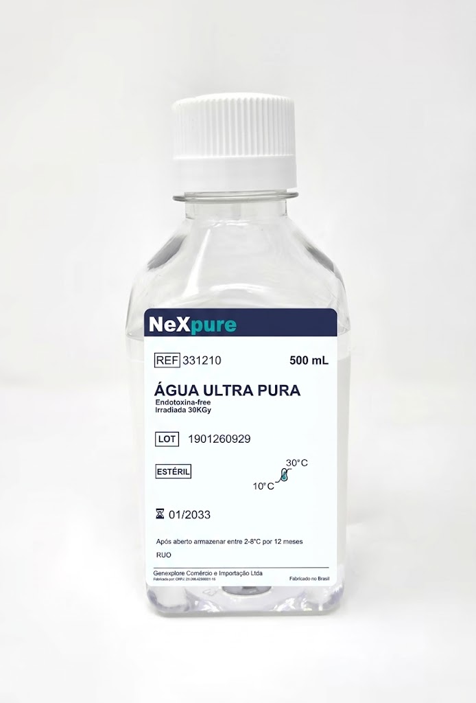 ÁGUA PARA BIOLOGIA MOLECULAR - 500ml - NEXPURE