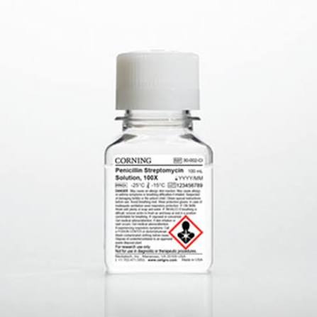 SOLUÇÃO DE PENICILINA-ESTREPTOMICINA 100 ML, 100X - CORNING