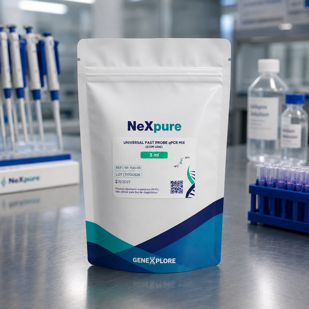 UNIVERSAL FAST PROBE qPCR MIX COM UDG - 1ML - AMOSTRA - NEXPURE