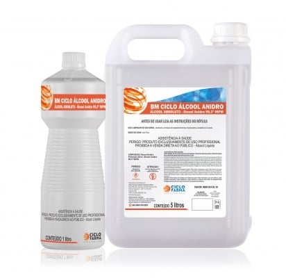 Álcool anidro 99,3º GL – Ciclofarma