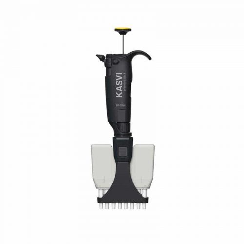 Micropipeta Multicanal Premium Black com 8 Canais – Kasvi
