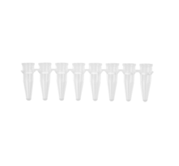 Tira de 8 microtubos para PCR de 200 µL (sem tampa) – Axygen