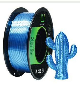 Filamento Silk PCI-PLS-025 Azul Safira