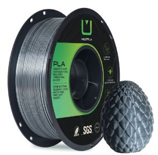 Filamento Silk Dual Color PCI-PLM-091 Preto e Prata