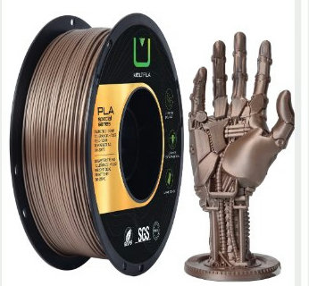 Filamento PLA Metalizado PCI-PLAM-173 Ouro Imperial