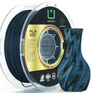 Filamento PLA Saturno PCI-SAT-203 Azul e Preto