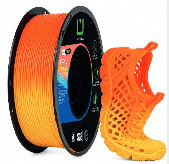 Filamento TPU Termo PCI-TPU-114 Laranja e Amarelo
