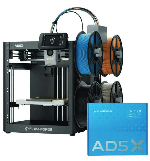 Impressora 3D Flashforge Ad5x, C/ Kit de Enclausuramento