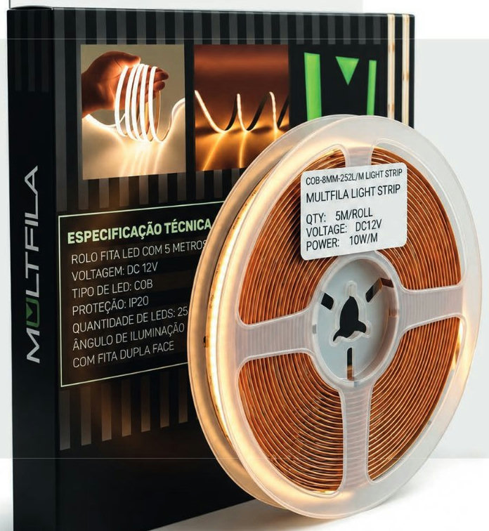 Fita LED COB TEMP 6500K 5M PCI-FIT-028