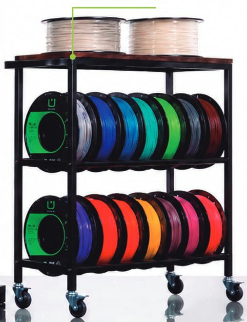 Rack Pro Organizador de Filamentos 3D MTF-RAC-003