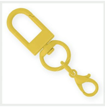 Chaveiro Amarelo MFT-CHA-002